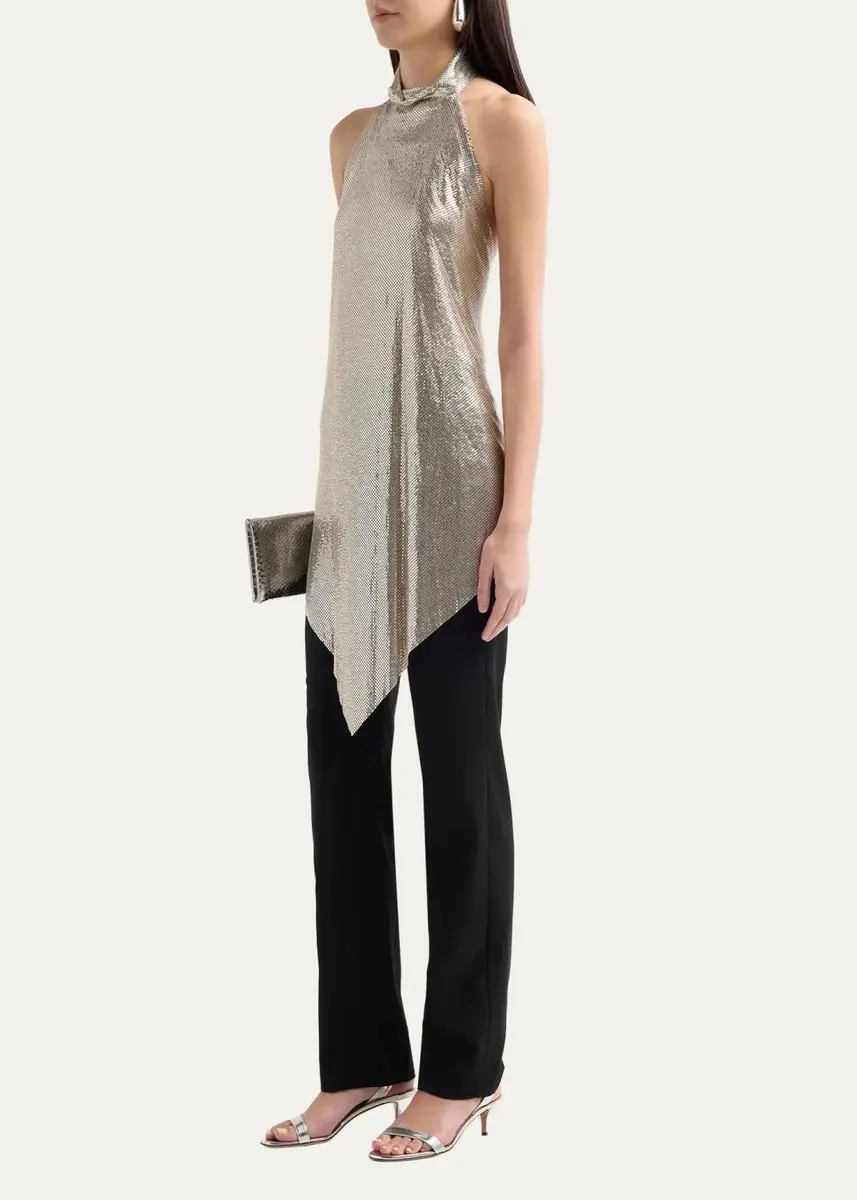 Stella McCartney Chainmail Halterneck Top | Thumbnail 4 Stella McCartney Chainmail Halterneck Top | Thumbnail 4
