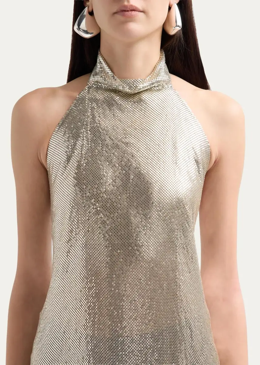 Stella McCartney Chainmail Halterneck Top | Thumbnail 5 Stella McCartney Chainmail Halterneck Top | Thumbnail 5