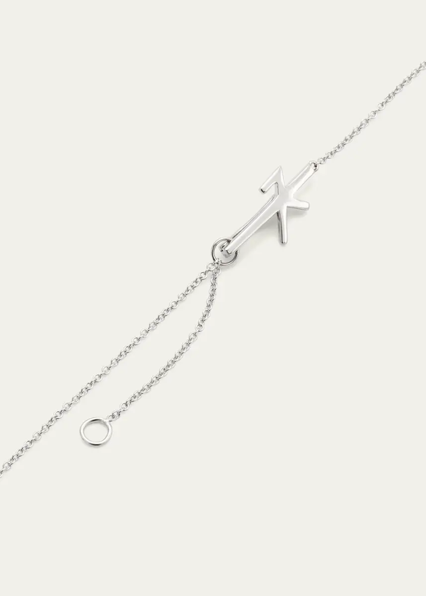 Nikos Koulis 18k White Gold Oui Diamond & Emerald Pendant | Thumbnail 4 Nikos Koulis 18k White Gold Oui Diamond & Emerald Pendant | Thumbnail 4