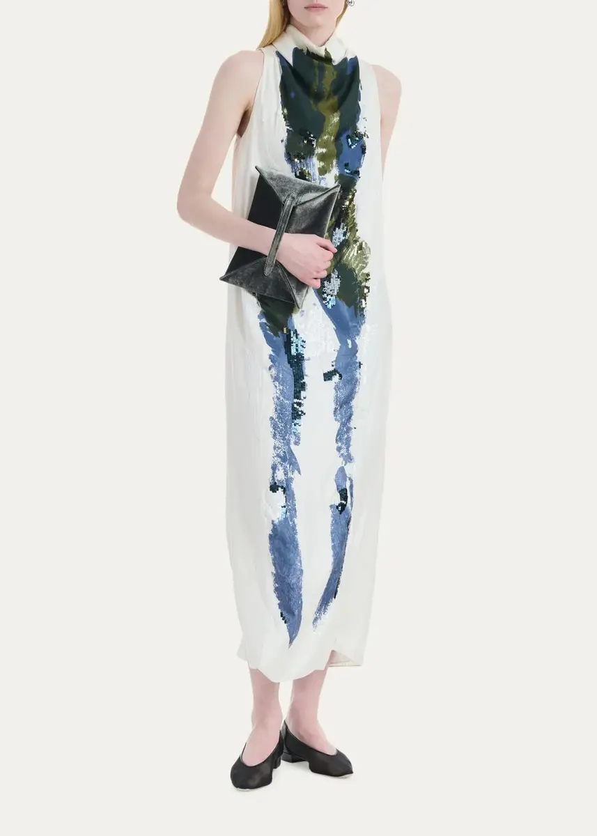 Altuzarra Noori Printed Silk Maxi Dress | Thumbnail 2 Altuzarra Noori Printed Silk Maxi Dress | Thumbnail 2