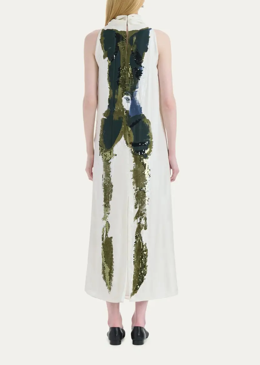 Altuzarra Noori Printed Silk Maxi Dress | Thumbnail 3 Altuzarra Noori Printed Silk Maxi Dress | Thumbnail 3