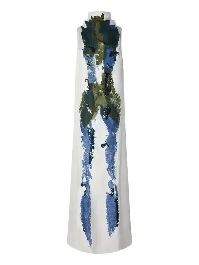 Altuzarra Noori Printed Silk Maxi Dress