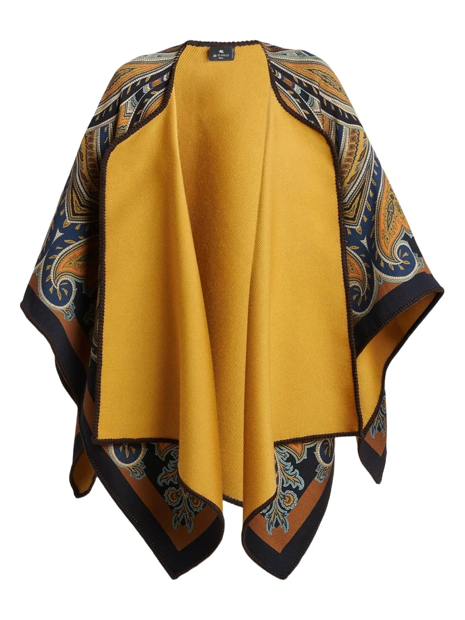 Paisley Jacquard Cape Paisley Jacquard Cape