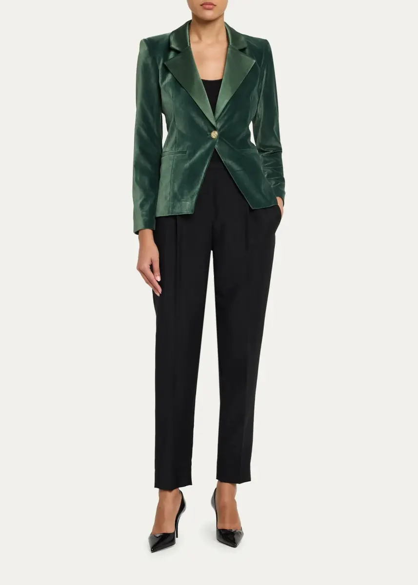 Alice + Olivia Sable Fitted Blazer | Thumbnail 2 Alice + Olivia Sable Fitted Blazer | Thumbnail 2