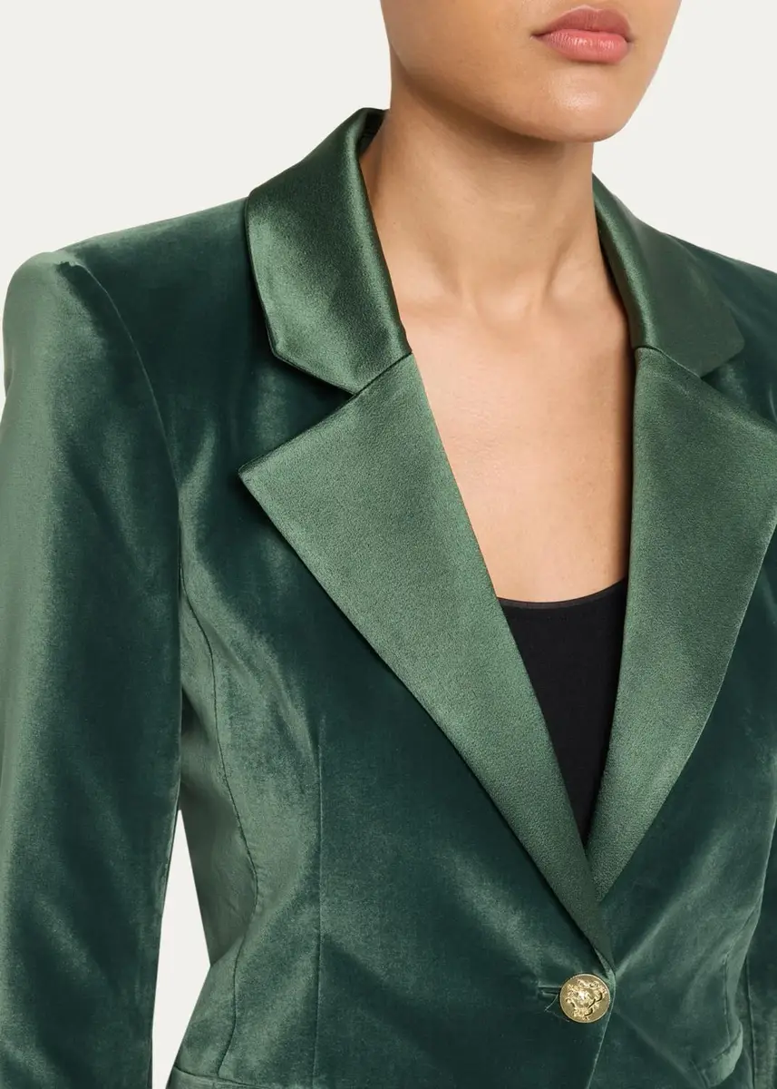 Alice + Olivia Sable Fitted Blazer | Thumbnail 5 Alice + Olivia Sable Fitted Blazer | Thumbnail 5