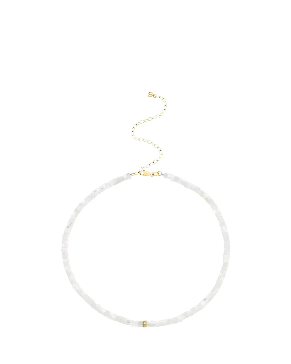 Sydney Evan 14K Yellow Gold, Mother-of-Pearl & 0.04 TCW Diamond Beaded Bracelet | Thumbnail 2