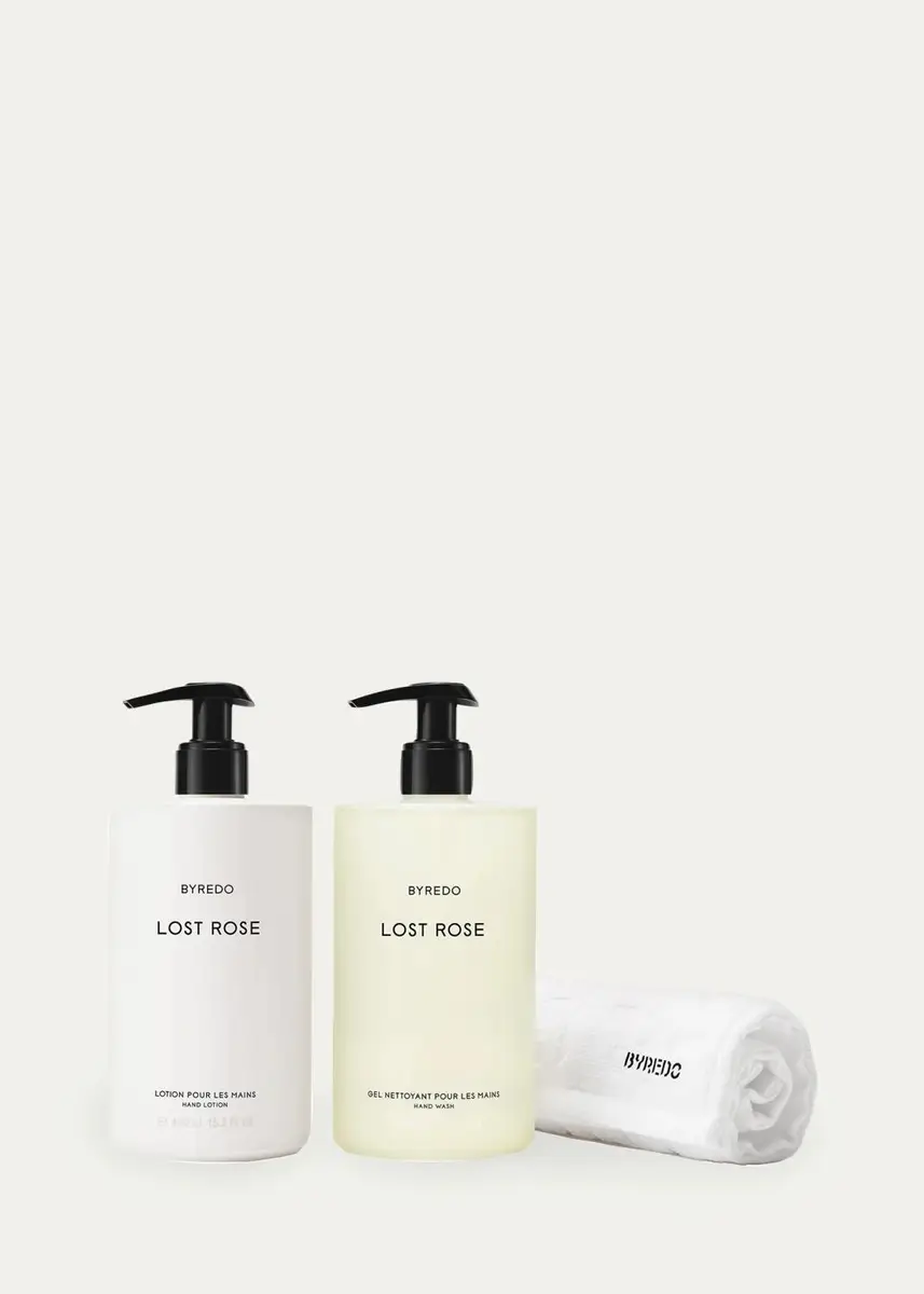BYREDO Les Mains Lost Rose Hand Wash & Hand Lotion Gift Set | Thumbnail 2 BYREDO Les Mains Lost Rose Hand Wash & Hand Lotion Gift Set | Thumbnail 2