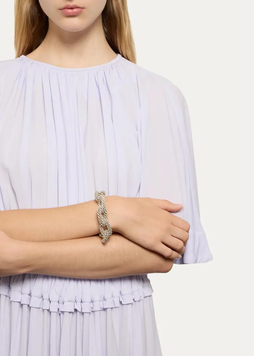 Meredith Frederick Silver Beaded Link Bracelet | Thumbnail 2 Meredith Frederick Silver Beaded Link Bracelet | Thumbnail 2