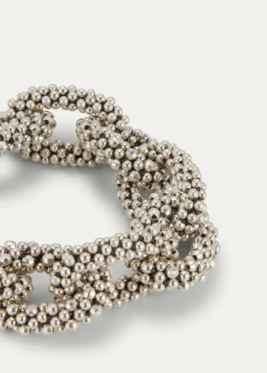 Meredith Frederick Silver Beaded Link Bracelet | Thumbnail 4 Meredith Frederick Silver Beaded Link Bracelet | Thumbnail 4