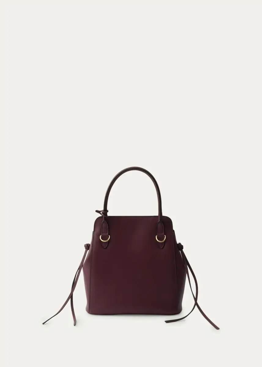 Prada Carry Leather Top-Handle Bag | Thumbnail 9