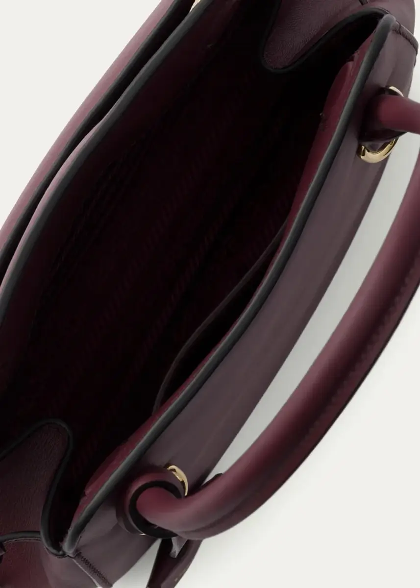 Prada Carry Leather Top-Handle Bag | Thumbnail 10