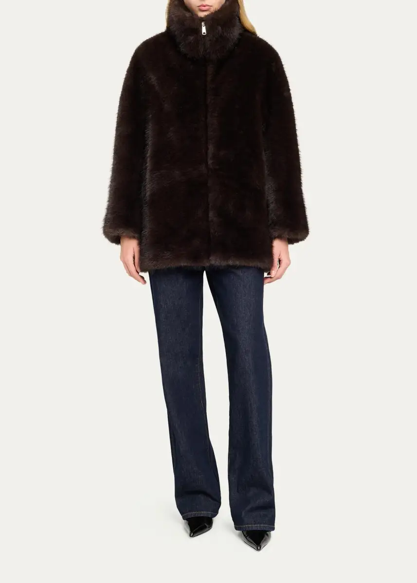 A.L.C. Jade Faux-Fur Jacket | Thumbnail 2 A.L.C. Jade Faux-Fur Jacket | Thumbnail 2