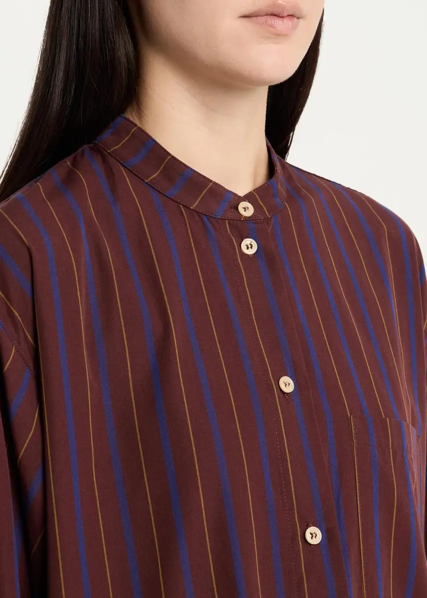 Jamie Haller The Editor Striped Cotton Shirt | Thumbnail 5