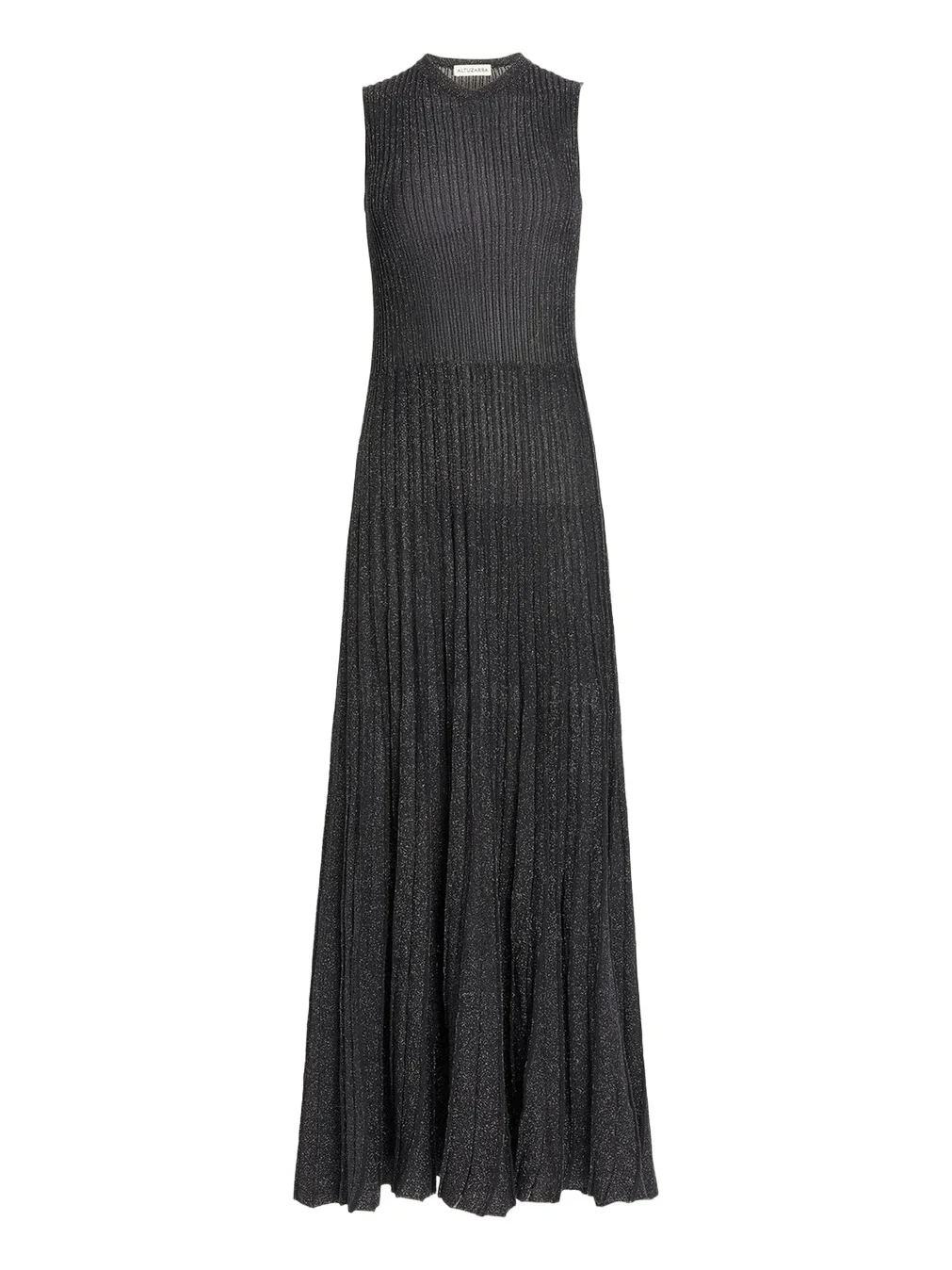 Selvin Ribbed Metallic-Knit Maxi Dress Selvin Ribbed Metallic-Knit Maxi Dress