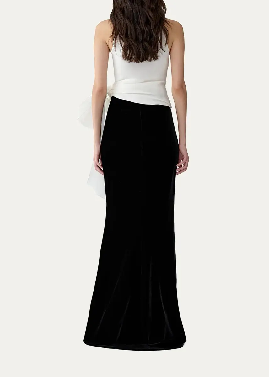Carolina Herrera Halter Top with Bow | Thumbnail 3