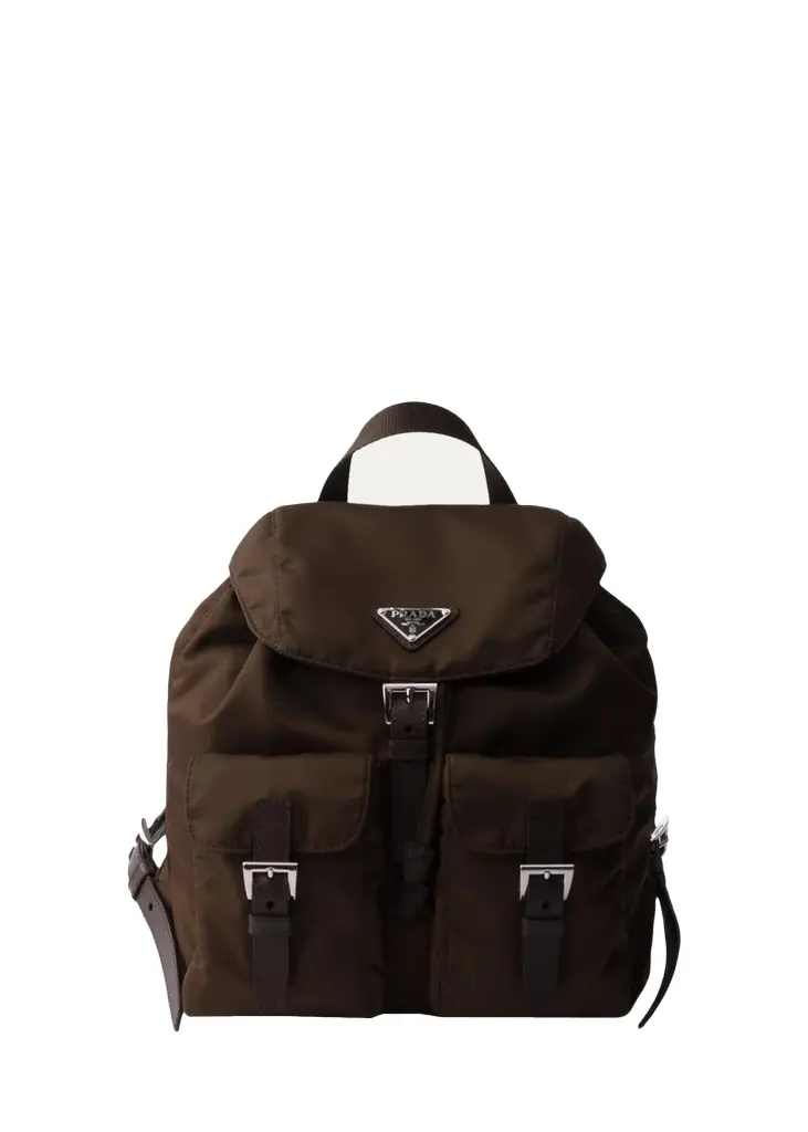 Small Buckle Flap Nylon Backpack Small Buckle Flap Nylon Backpack