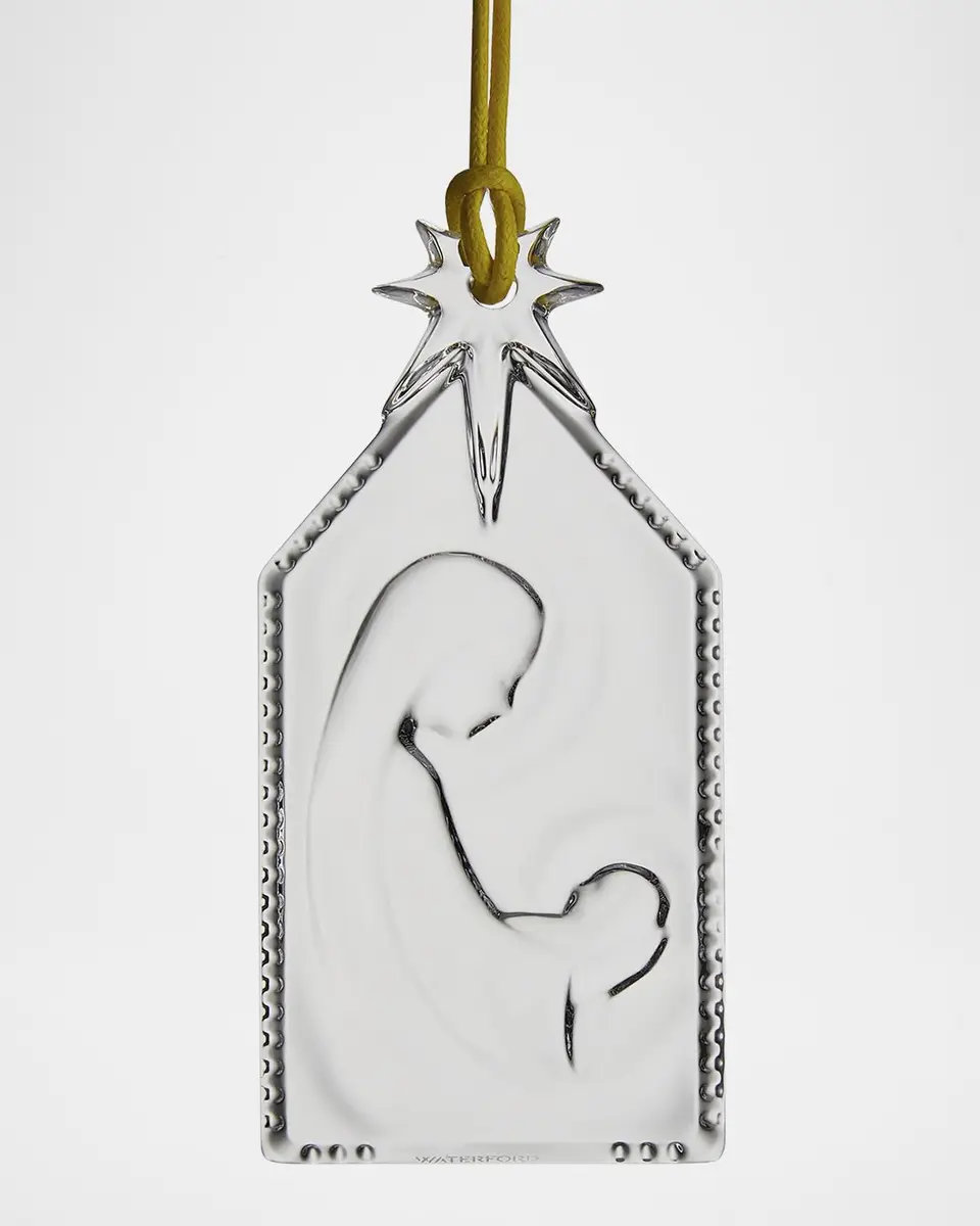 Waterford Crystal Nativity Christmas Ornament | Thumbnail 2 Waterford Crystal Nativity Christmas Ornament | Thumbnail 2
