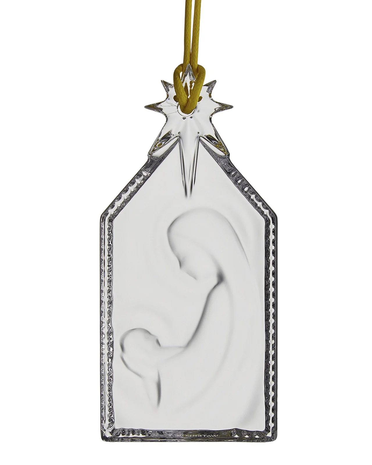 Waterford Crystal Nativity Christmas Ornament