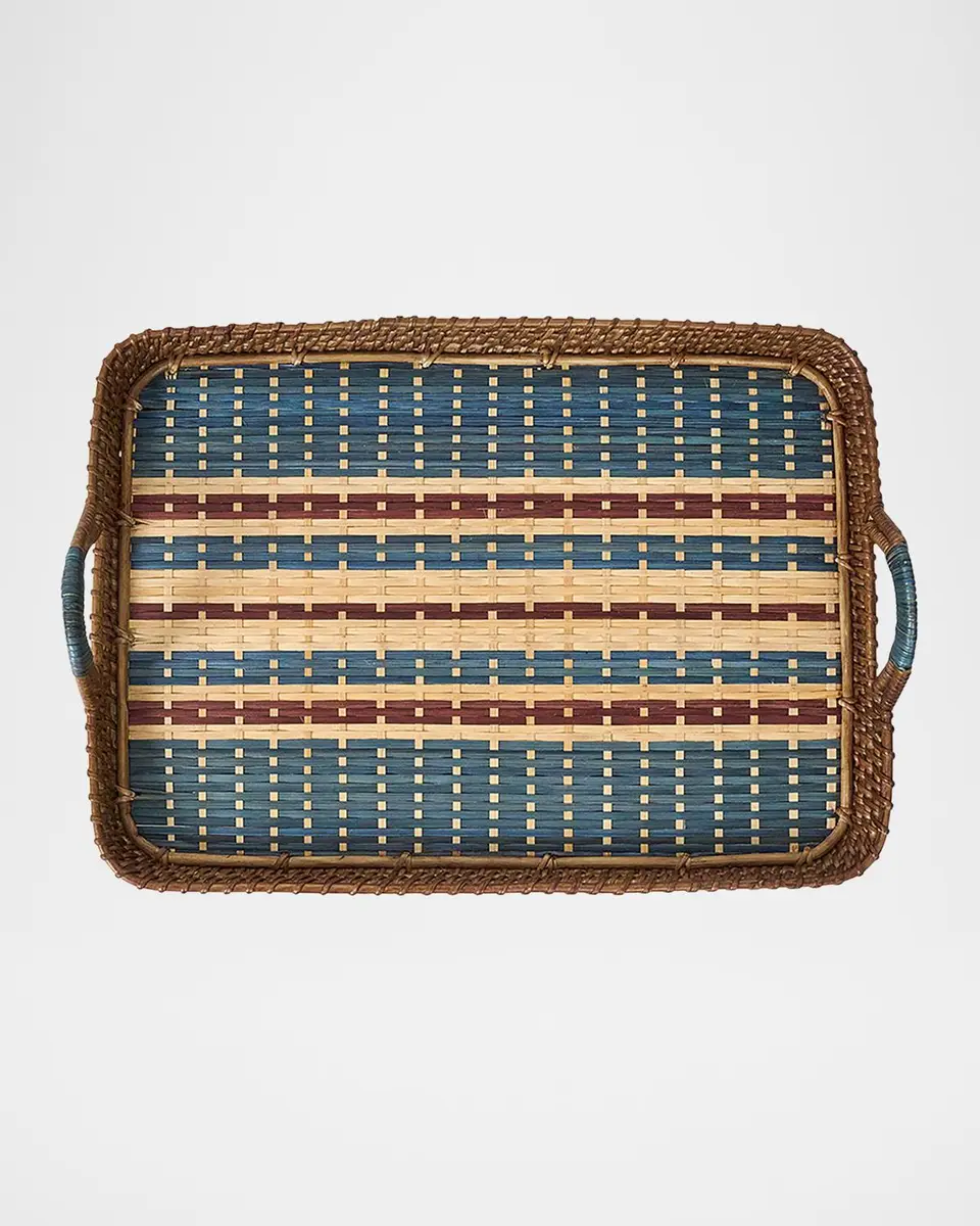 Juliska Danish Stripe 18" Tray | Thumbnail 2 Juliska Danish Stripe 18" Tray | Thumbnail 2