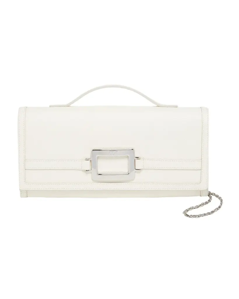Belle Vivier Leather Clutch Bag Belle Vivier Leather Clutch Bag