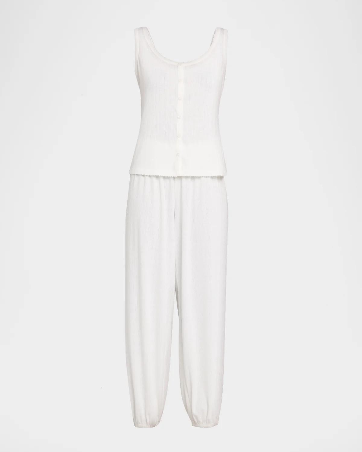Barefoot Dreams Pointelle Jersey Sleep Set