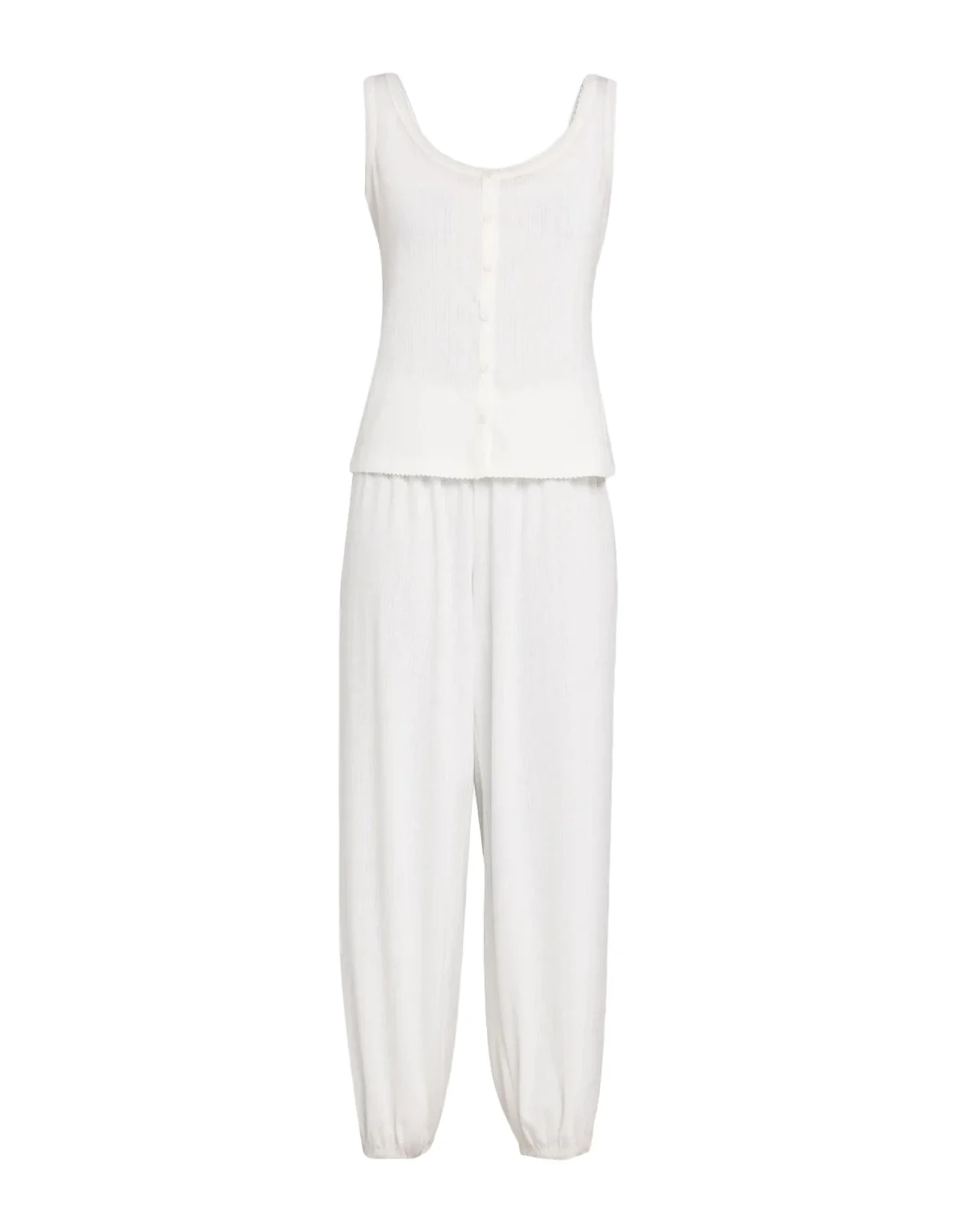Pointelle Jersey Sleep Set