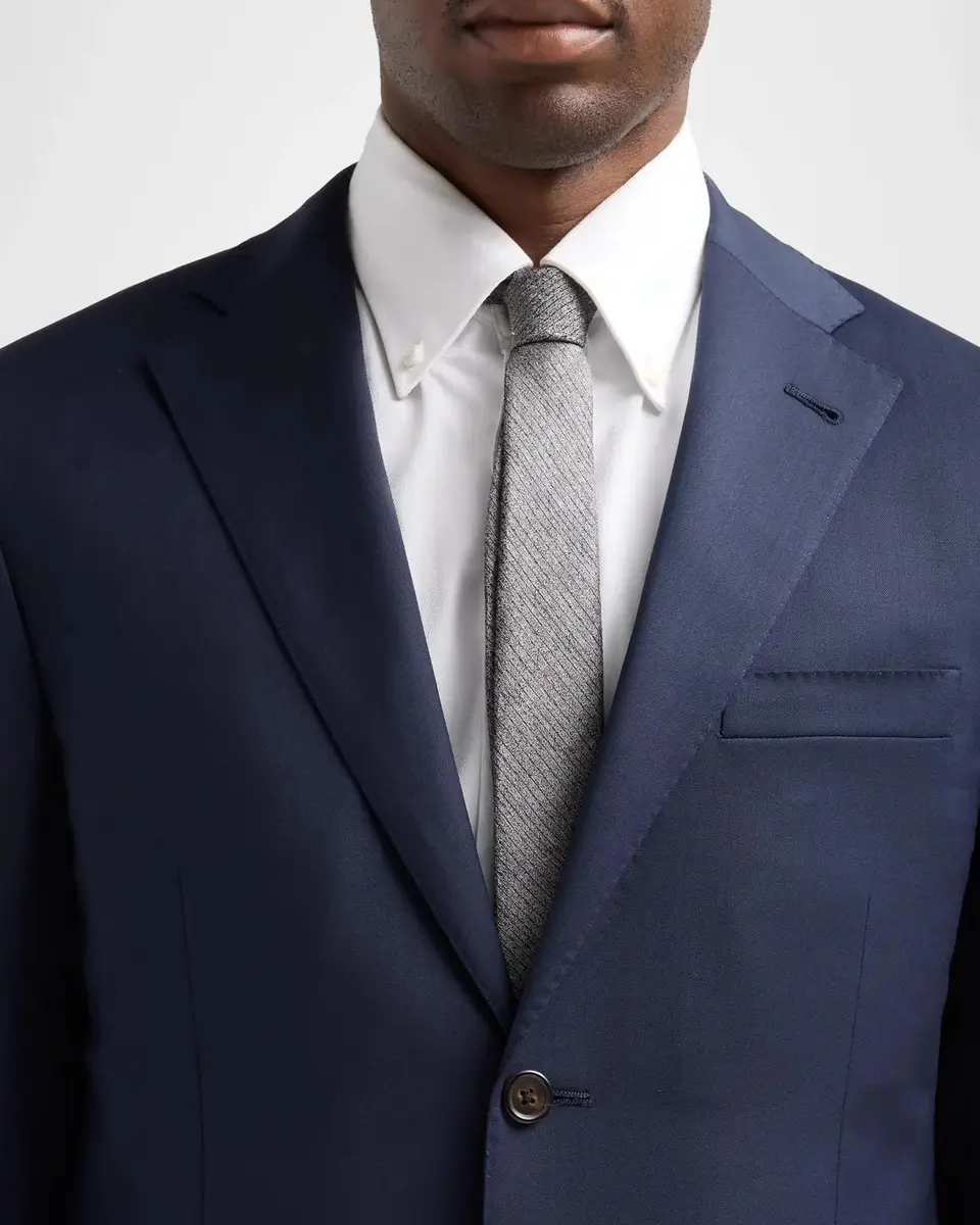 CORNELIANI Men's Wool Single-Breasted Suit | Thumbnail 5 CORNELIANI Men's Wool Single-Breasted Suit | Thumbnail 5