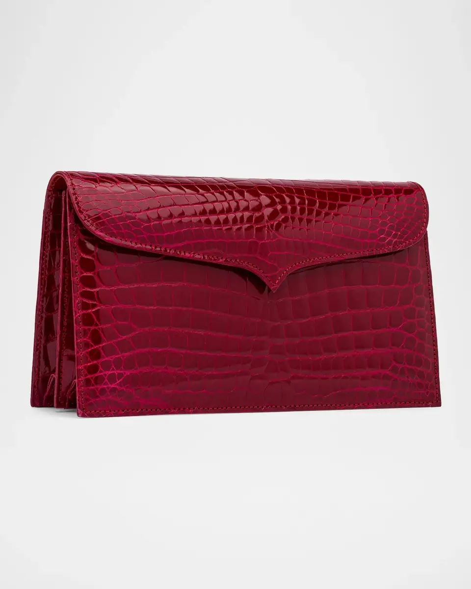 Lana Marks Capri Alligator Leather Clutch Bag | Thumbnail 11 Lana Marks Capri Alligator Leather Clutch Bag | Thumbnail 11