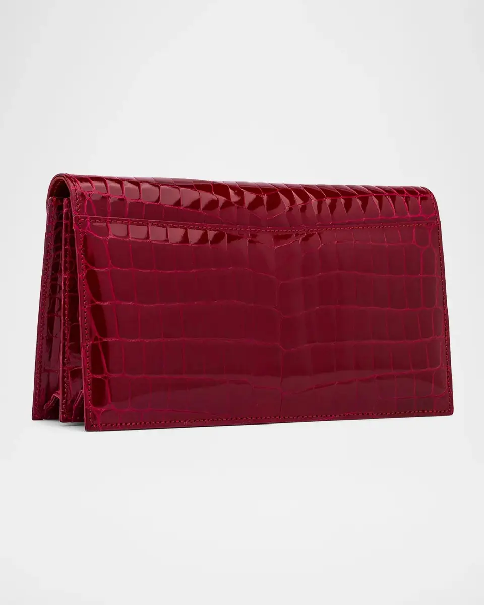 Lana Marks Capri Alligator Leather Clutch Bag | Thumbnail 13 Lana Marks Capri Alligator Leather Clutch Bag | Thumbnail 13