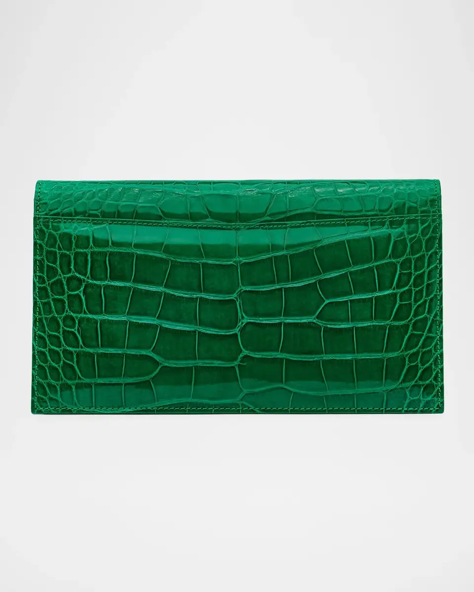 Lana Marks Capri Alligator Leather Clutch Bag | Thumbnail 6 Lana Marks Capri Alligator Leather Clutch Bag | Thumbnail 6