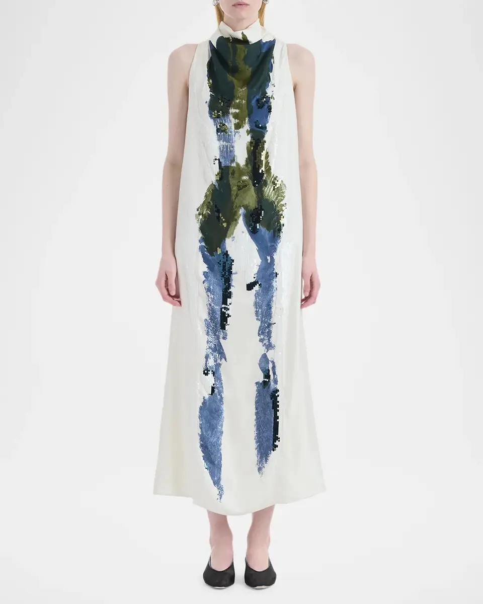 Altuzarra Noori Printed Silk Maxi Dress | Thumbnail 4 Altuzarra Noori Printed Silk Maxi Dress | Thumbnail 4