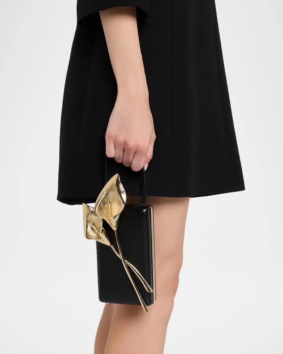 Carolina Herrera Josefina Calla Lily Top-Handle Bag | Thumbnail 2 Carolina Herrera Josefina Calla Lily Top-Handle Bag | Thumbnail 2