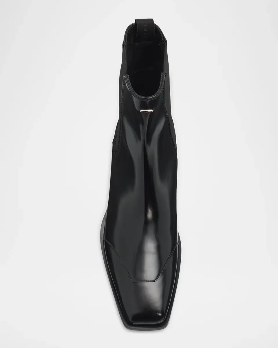 Giuseppe Zanotti Men's Filler Leather Chelsea Boots | Thumbnail 5 Giuseppe Zanotti Men's Filler Leather Chelsea Boots | Thumbnail 5