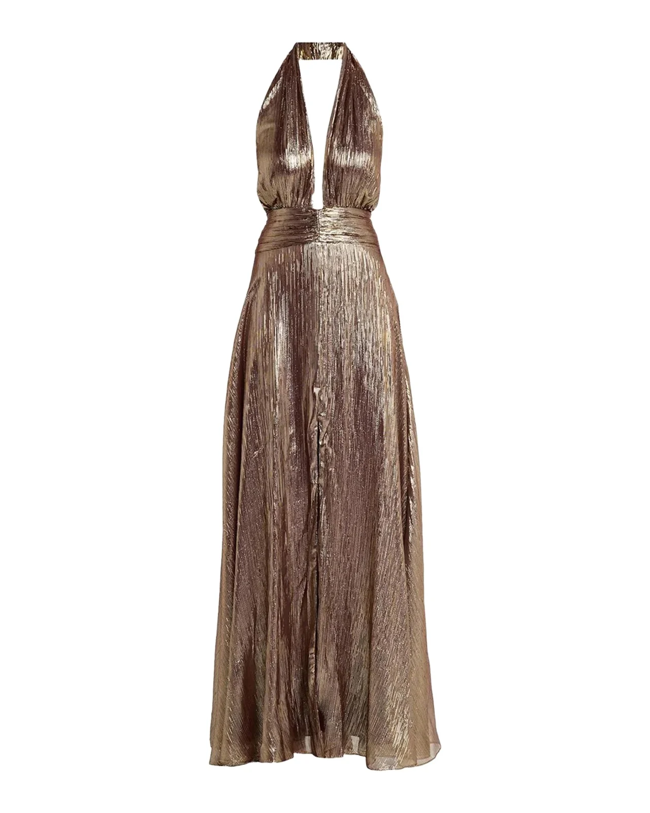 Aurora Metallic Halterneck Gown Aurora Metallic Halterneck Gown