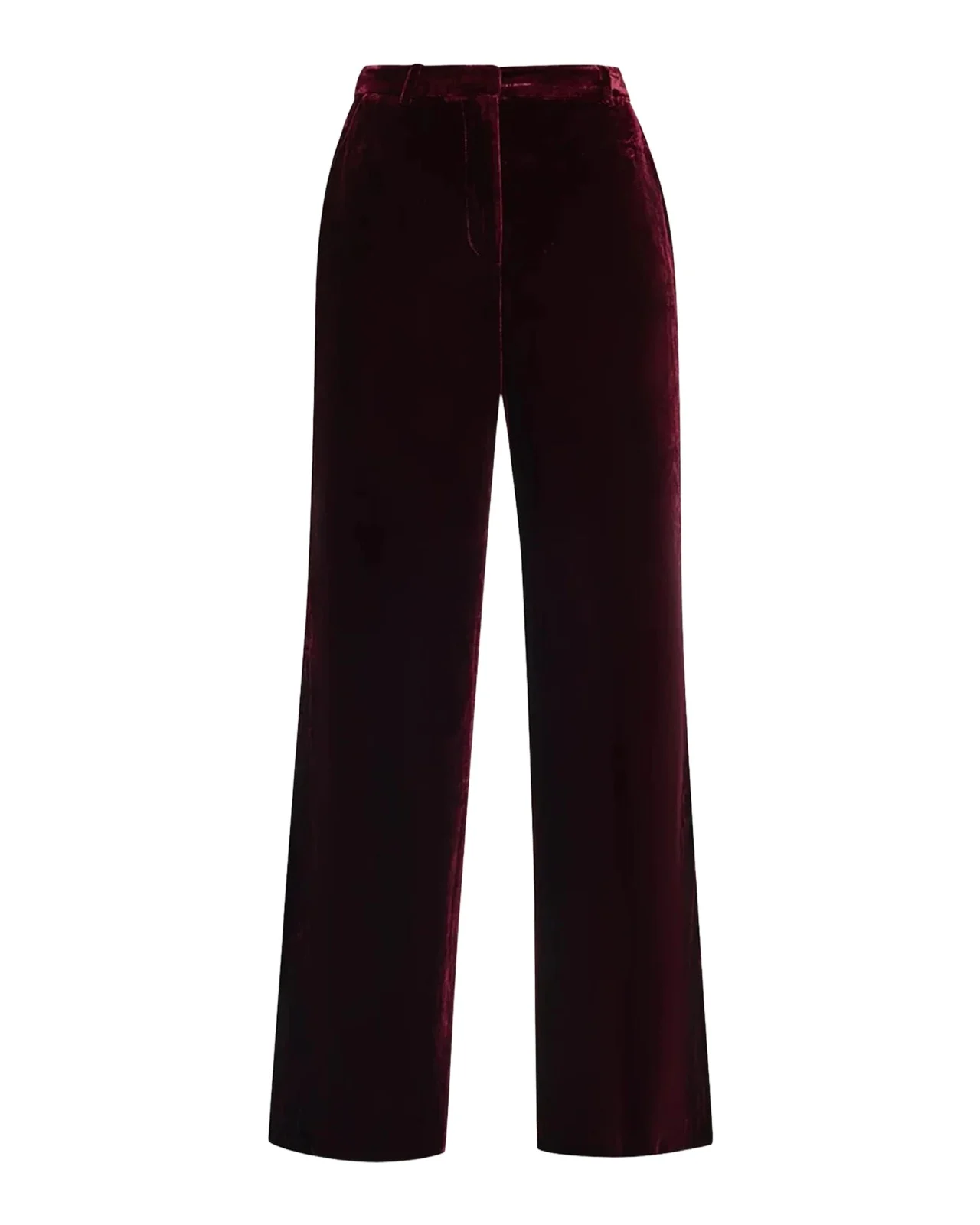 Pilar Velvet Wide-Leg Pants