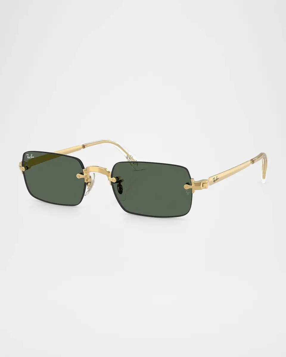 Ray-Ban x A$AP Rocky Men's Rb3928 Rimless Metal Rectangle Sunglasses | Thumbnail 2