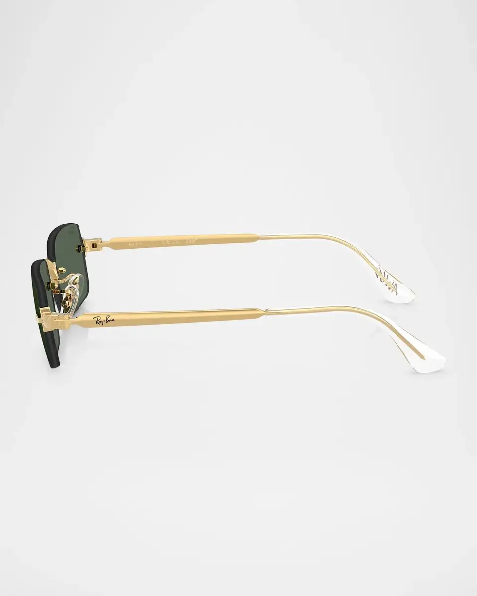 Ray-Ban x A$AP Rocky Men's Rb3928 Rimless Metal Rectangle Sunglasses | Thumbnail 4
