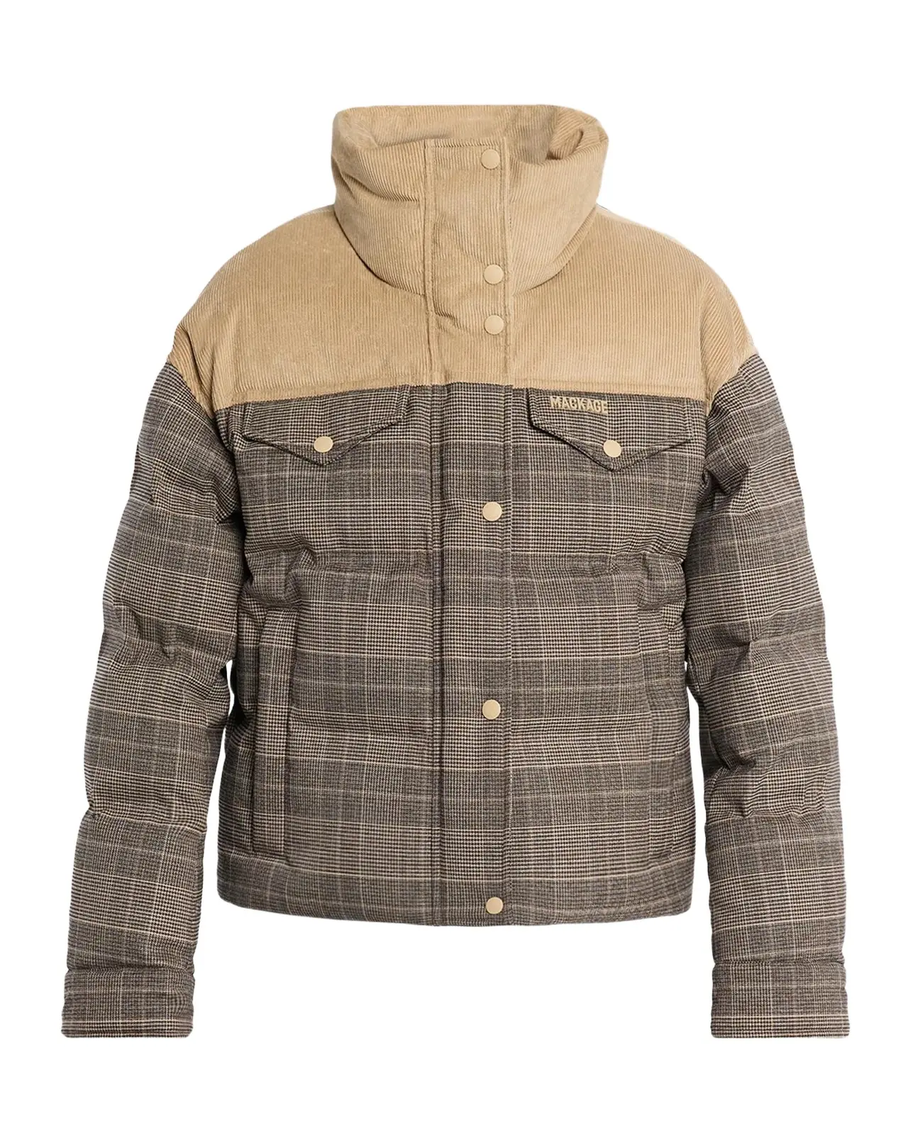 Mackage Brigit Glencheck Down Jacket
