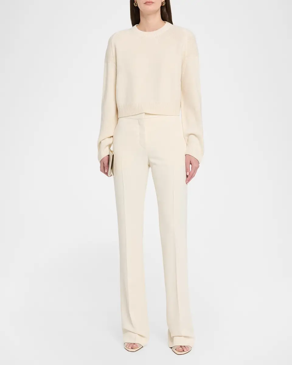FFORME Lang Slim-Leg Crepe Pants | Thumbnail 2