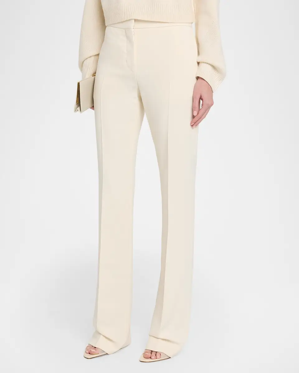 FFORME Lang Slim-Leg Crepe Pants | Thumbnail 4