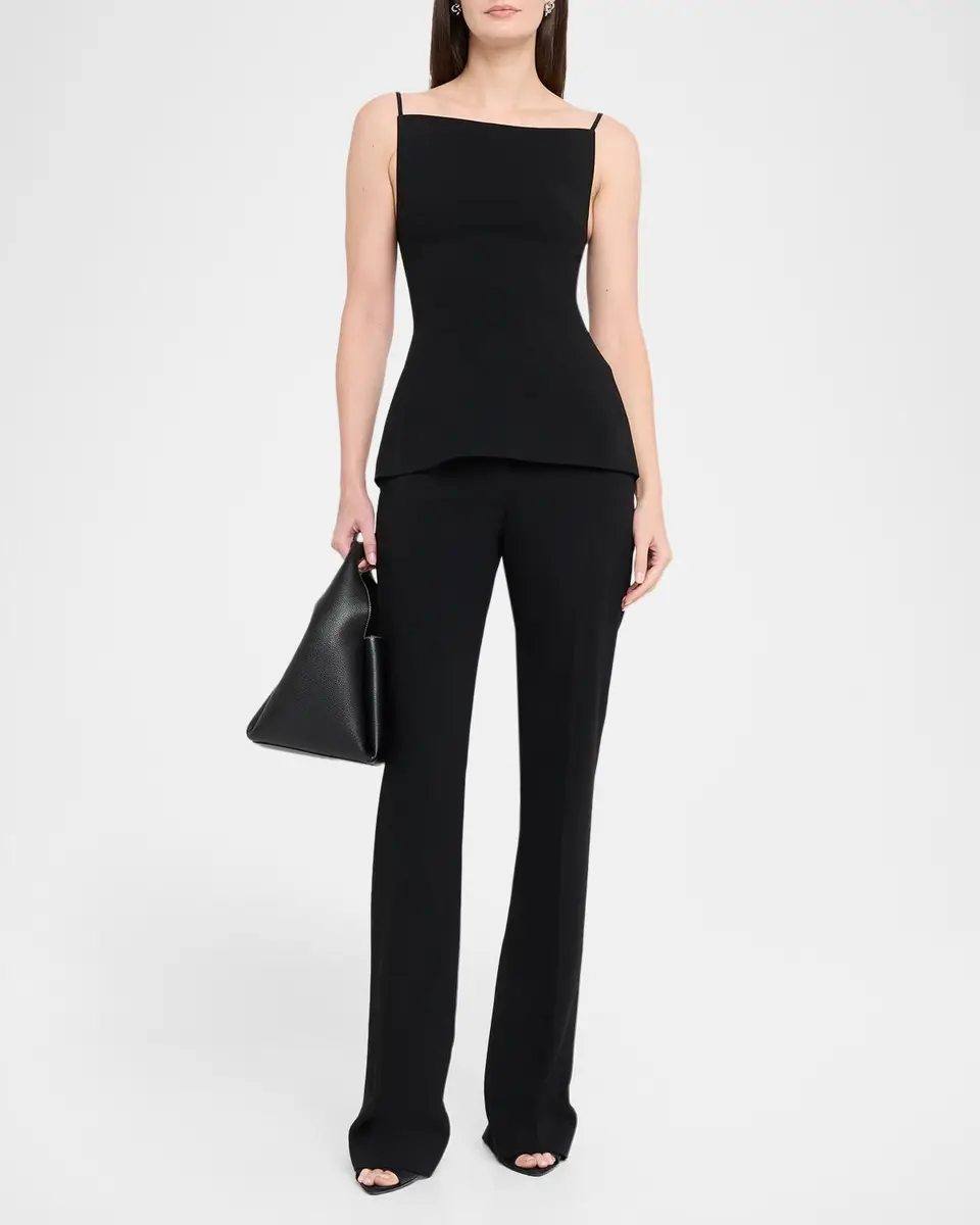 FFORME Lang Slim-Leg Crepe Pants | Thumbnail 2