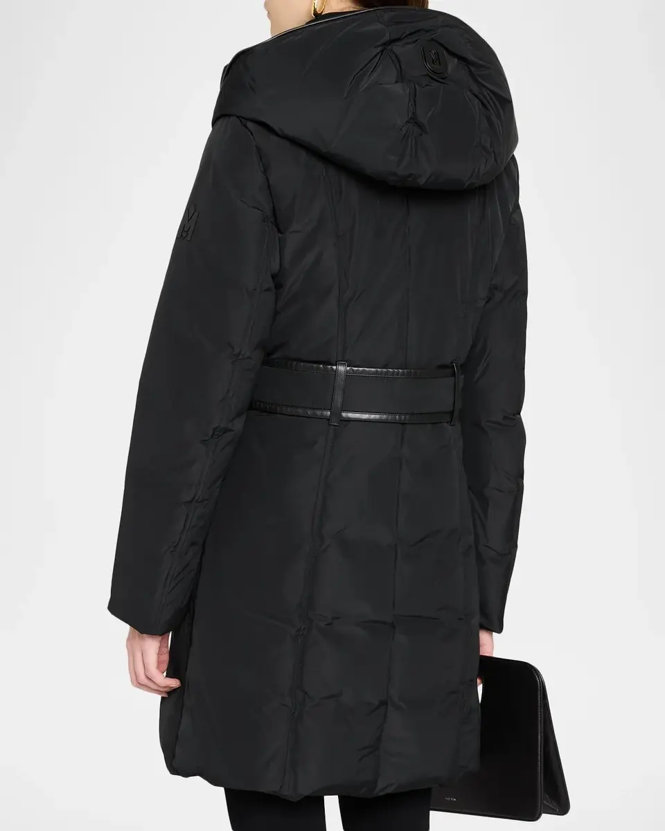 Mackage Kay Down Fitted Long Coat | Thumbnail 3 Mackage Kay Down Fitted Long Coat | Thumbnail 3