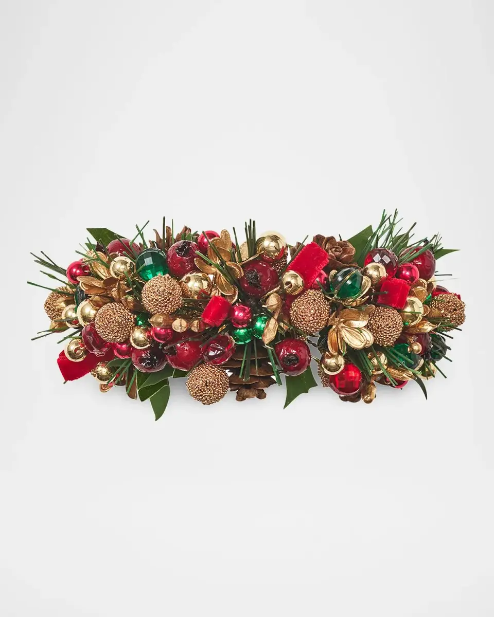 Kim Seybert Tinsel Bouquet Festive Napkin Ring | Thumbnail 2