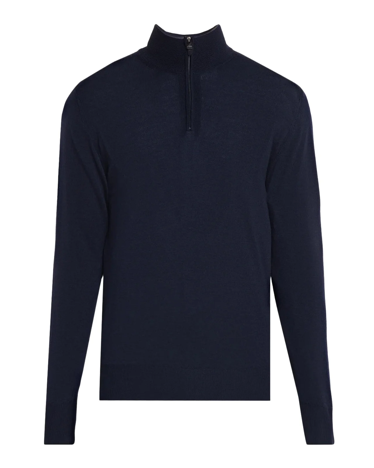 Canali Men's Half-Zip Merino Wool Sweater