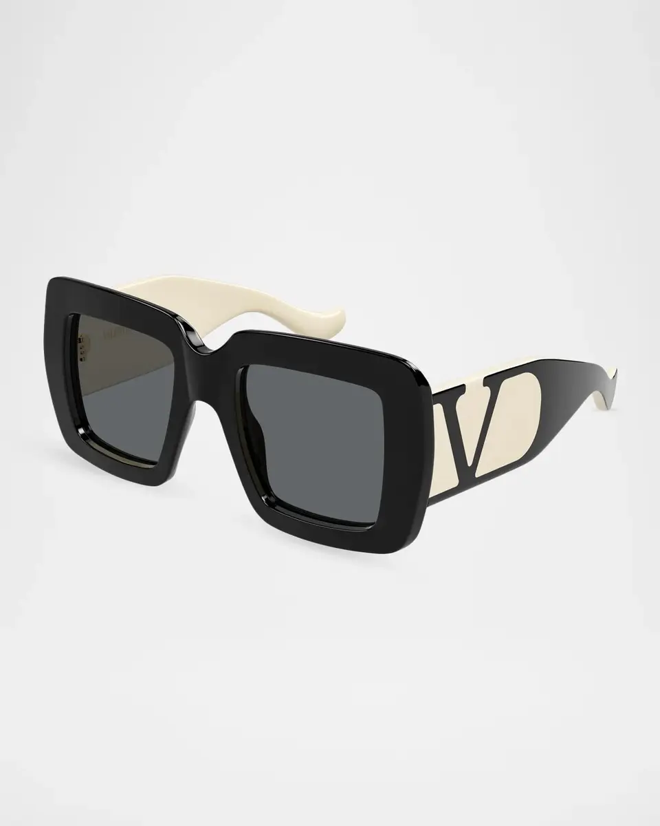 Valentino Garavani VLogo 51MM Viva Superstar Square Sunglasses | Thumbnail 2 Valentino Garavani VLogo 51MM Viva Superstar Square Sunglasses | Thumbnail 2