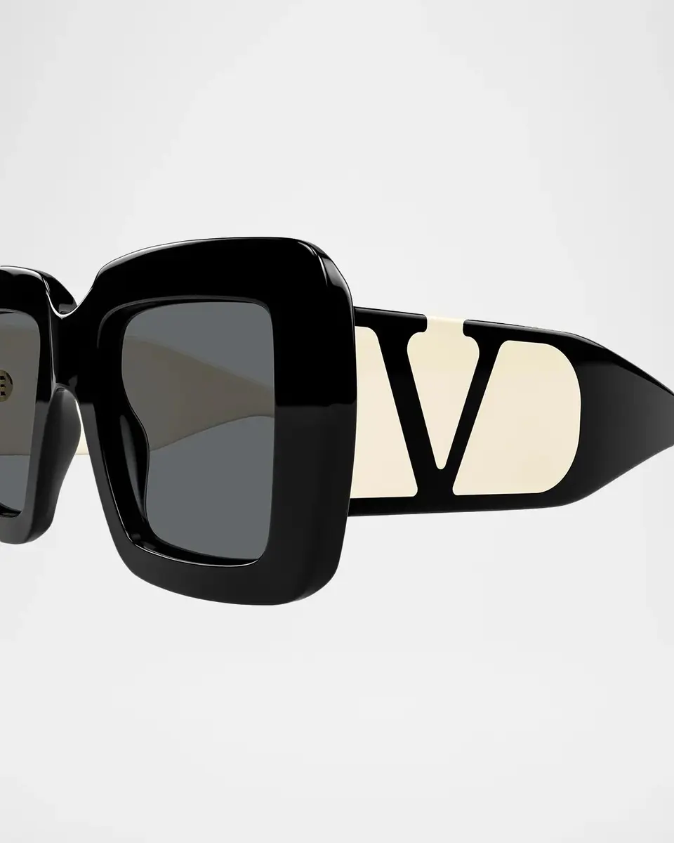 Valentino Garavani VLogo 51MM Viva Superstar Square Sunglasses | Thumbnail 3 Valentino Garavani VLogo 51MM Viva Superstar Square Sunglasses | Thumbnail 3