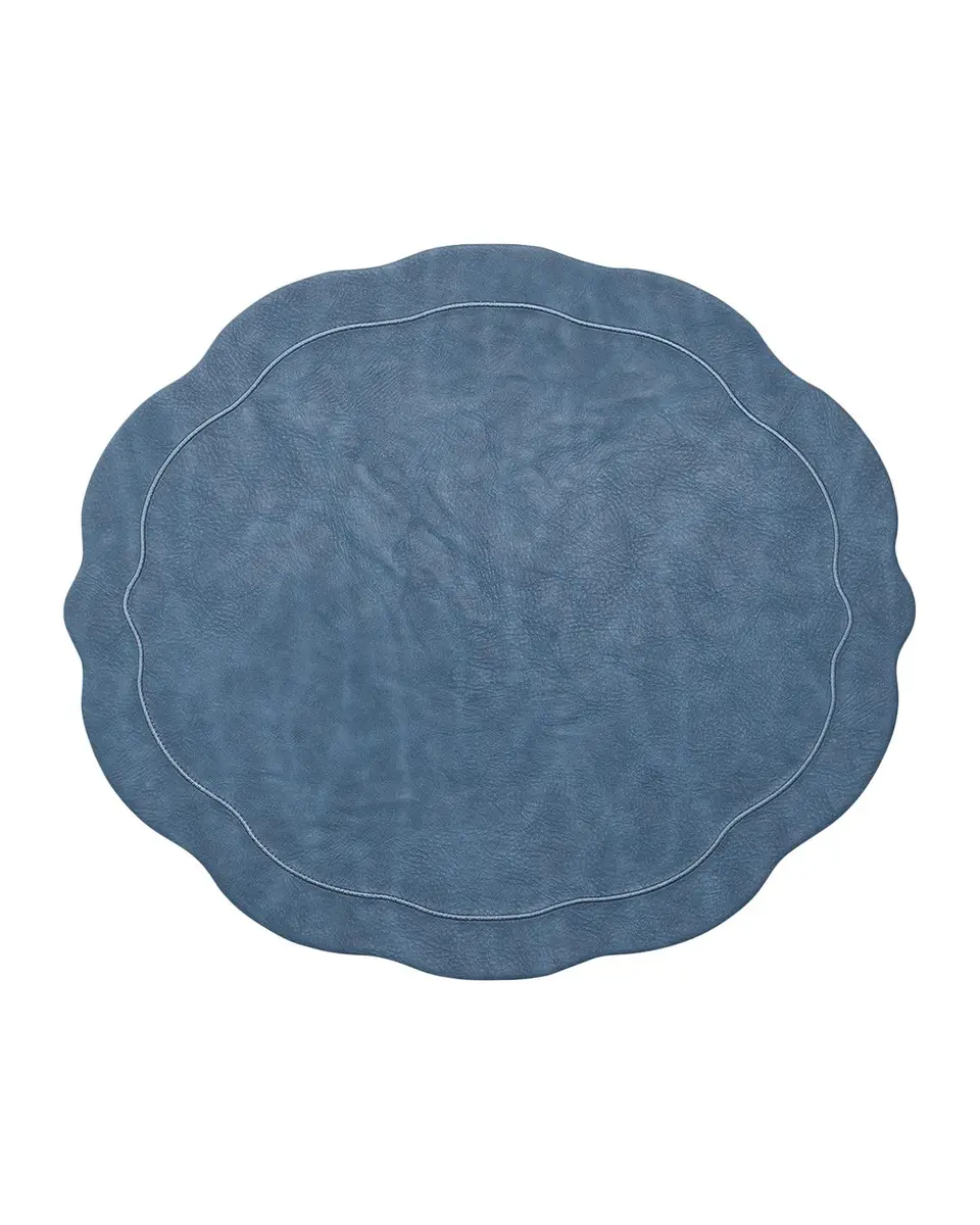 Kim Seybert Tailored Faux Leather Placemat | Thumbnail 3