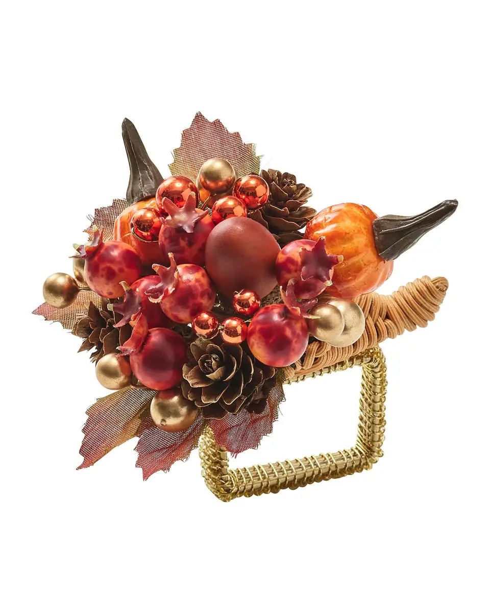 Kim Seybert Cornucopia Napkin Ring | Thumbnail 3