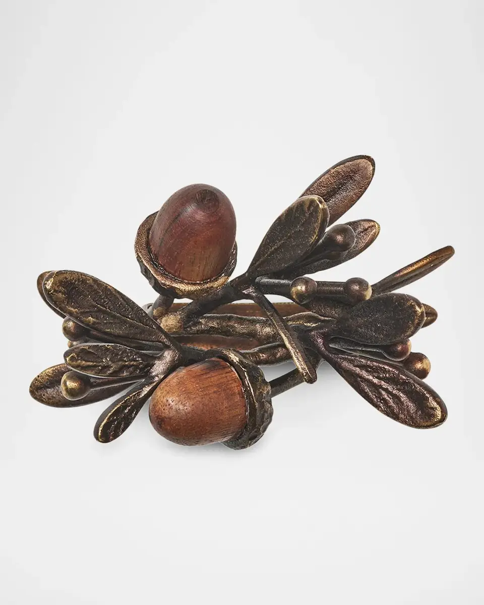 Kim Seybert Acorn Napkin Ring | Thumbnail 2 Kim Seybert Acorn Napkin Ring | Thumbnail 2