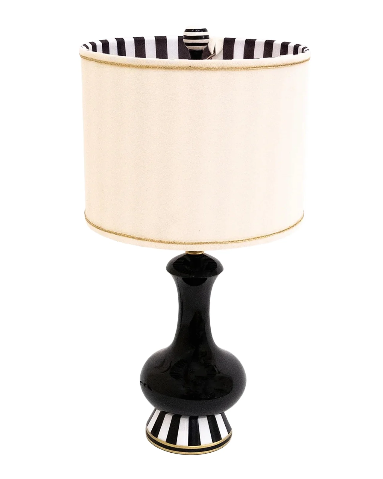 MacKenzie-Childs Birdcage Metal & Ceramic Table Lamp